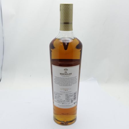   MACALLAN 12YEARS OLD SHERRY OAK CASK 40° 一部地域を除き送料無料 未開栓