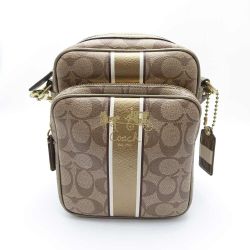 ◆◆ COACH コーチ ショルダーバッグ 12579 ゴールド Bランク