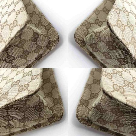  GUCCI グッチ GGキャンバス ショルダーバッグ 120841 ベージュ 一部地域を除き送料無料