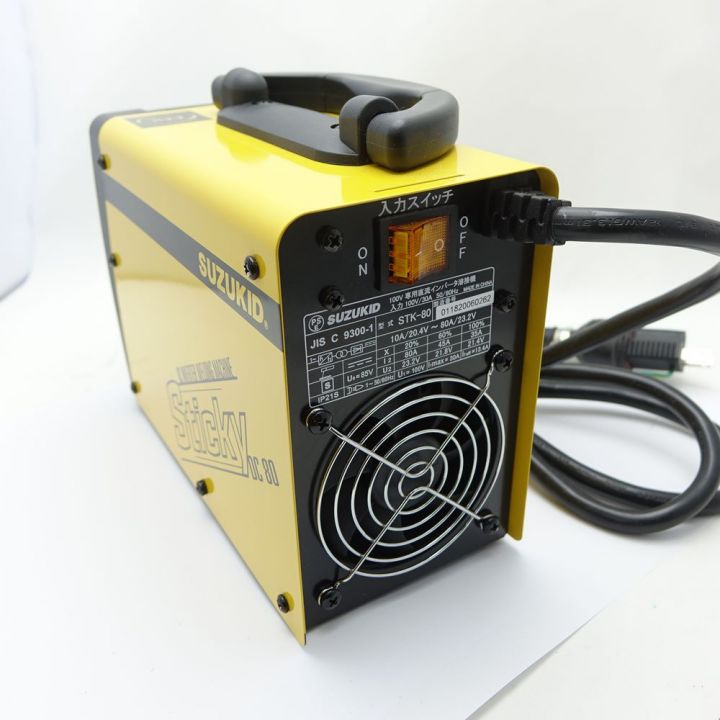 SUZUKID Sticky DC 80 溶接機 STK-80 一部地域を除き送料無料 SUZUKID Sticky DC 80 溶接機 STK-80 一部地域を除き送料無料