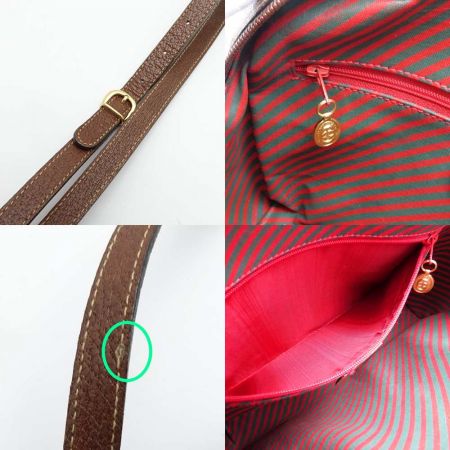  GUCCI グッチ ショルダーバッグ　OLD GUCCI　シエリーライン 001.56.6472 一部地域を除き送料無料
