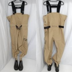 ◆◆ DAIWA ダイワ ウェーダー　ゴアテックス　3L GW-4211R ライトブラウン 【一部地域を除き送料無料】 Aランク