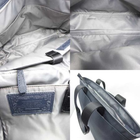  HUNTING WORLD ハンティングワールド トートバッグ ブラック×グレー x グレー