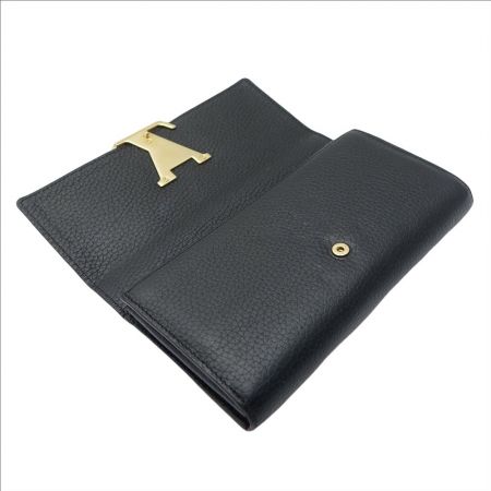  LOUIS VUITTON ルイヴィトン カプシーヌ  長財布 M6248 ブラック