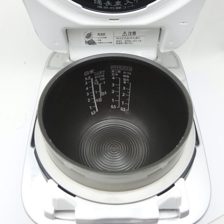 TOSHIBA 東芝 真空圧力IHジャー炊飯器 5.5合 RC-10ZWM 一部地域を除き送料無料｜中古｜なんでもリサイクルビッグバン