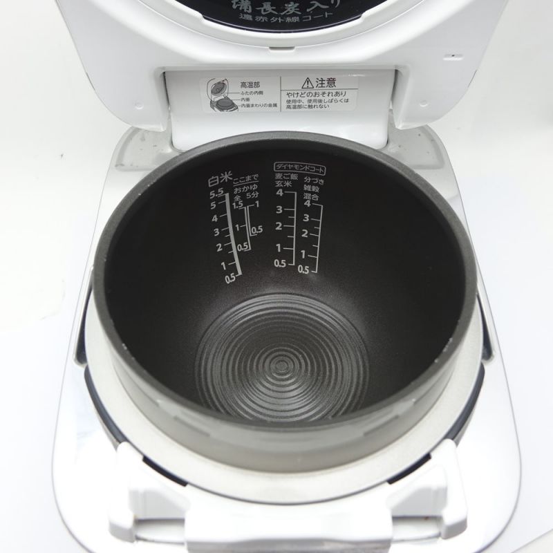 海外製新品・ストア東芝 圧力IH炊飯器ジャー 真空圧力IH RC-10VXR(K)ブラック 圧力IH