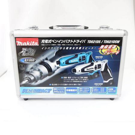  MAKITA マキタ 充電式ペンインパクトドライバ TD021D 白 一部地域を除き送料無料