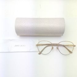 ◆◆ JIMMY CHOO ジミーチュウ 眼鏡　度入り JC296/G ライトピンク Aランク