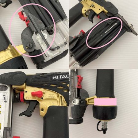  HITACHI 日立 電動工具 高圧ピンタッカー　記名有り NP55HM