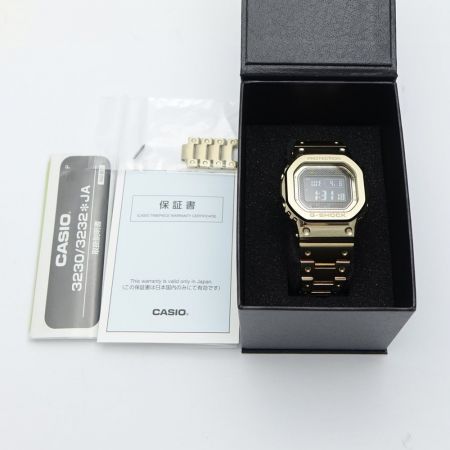  CASIO カシオ G-SHOCK　デジタルウォッチ　フルメタル タフソーラー GMW-B5000GD 一部地域を除き送料無料