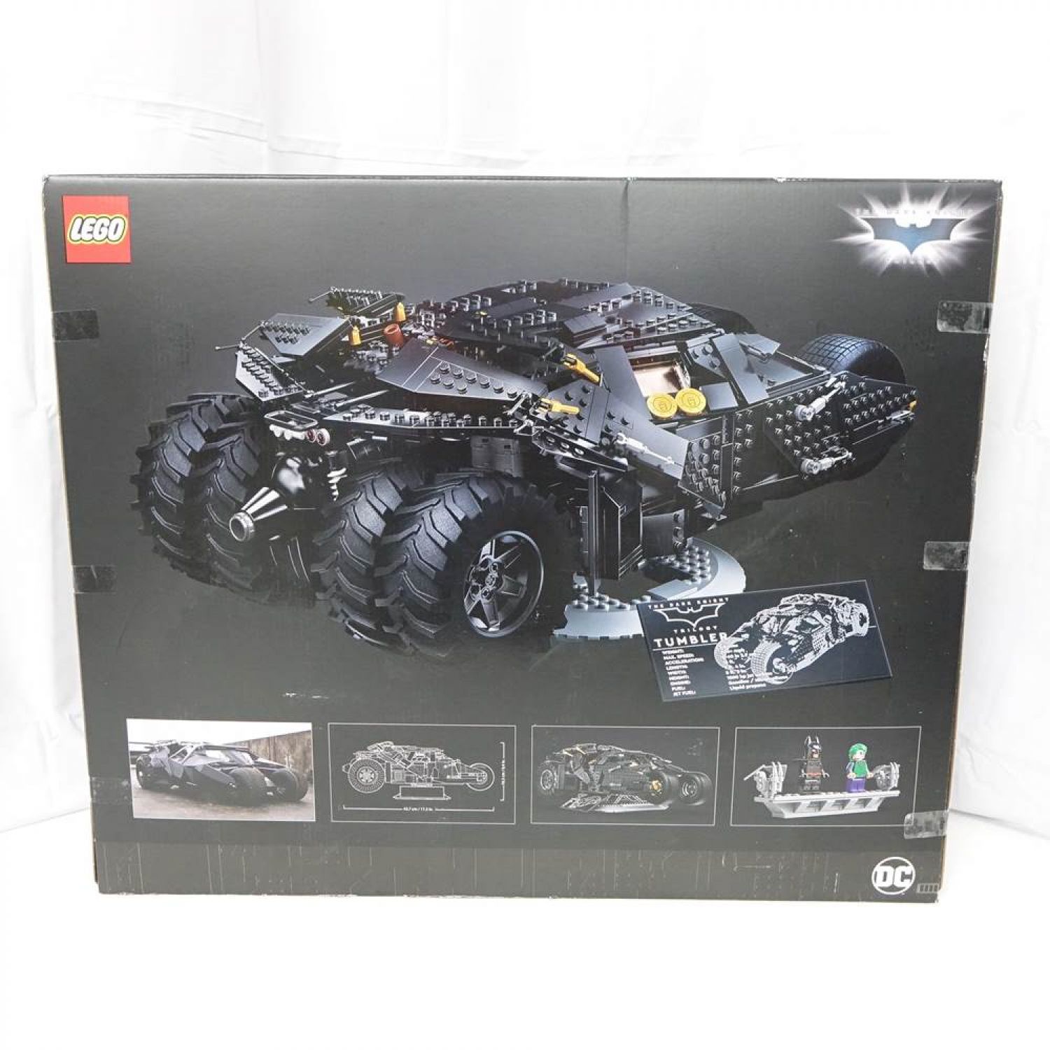 中古】 LEGO レゴ DC バットマン バットモービル タンブラー 76240 一