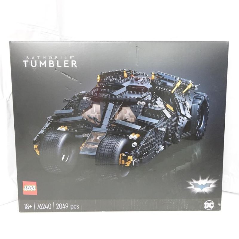 中古】 LEGO レゴ DC バットマン バットモービル タンブラー