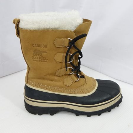  SOREL ソレル CARIBOU スノーブーツ　26cm CARIBOU ベージュ