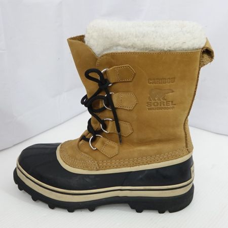  SOREL ソレル CARIBOU スノーブーツ　26cm CARIBOU ベージュ