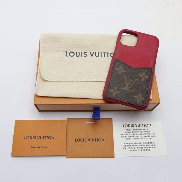 LOUIS VUITTON ルイヴィトン IPHONEバンパー 11 PRO スマホケース M69095  一部地域を除き送料無料｜中古｜なんでもリサイクルビッグバン