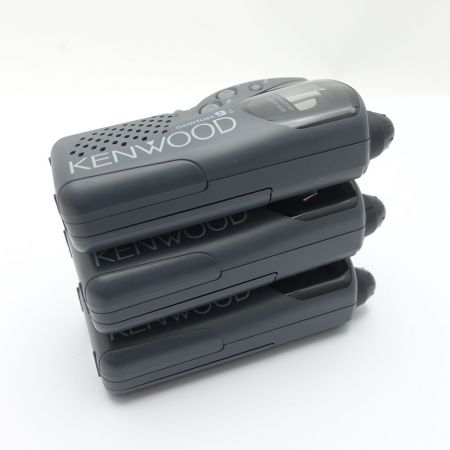  KENWOOD ケンウッド 特定小電力トランシーバー 3個 UBZ-LF9 【送料無料】