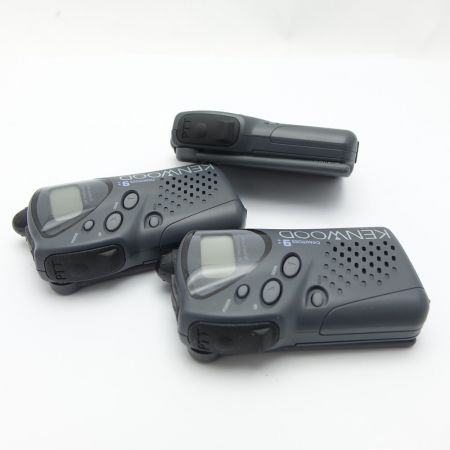  KENWOOD ケンウッド 特定小電力トランシーバー 3個 UBZ-LF9 【送料無料】