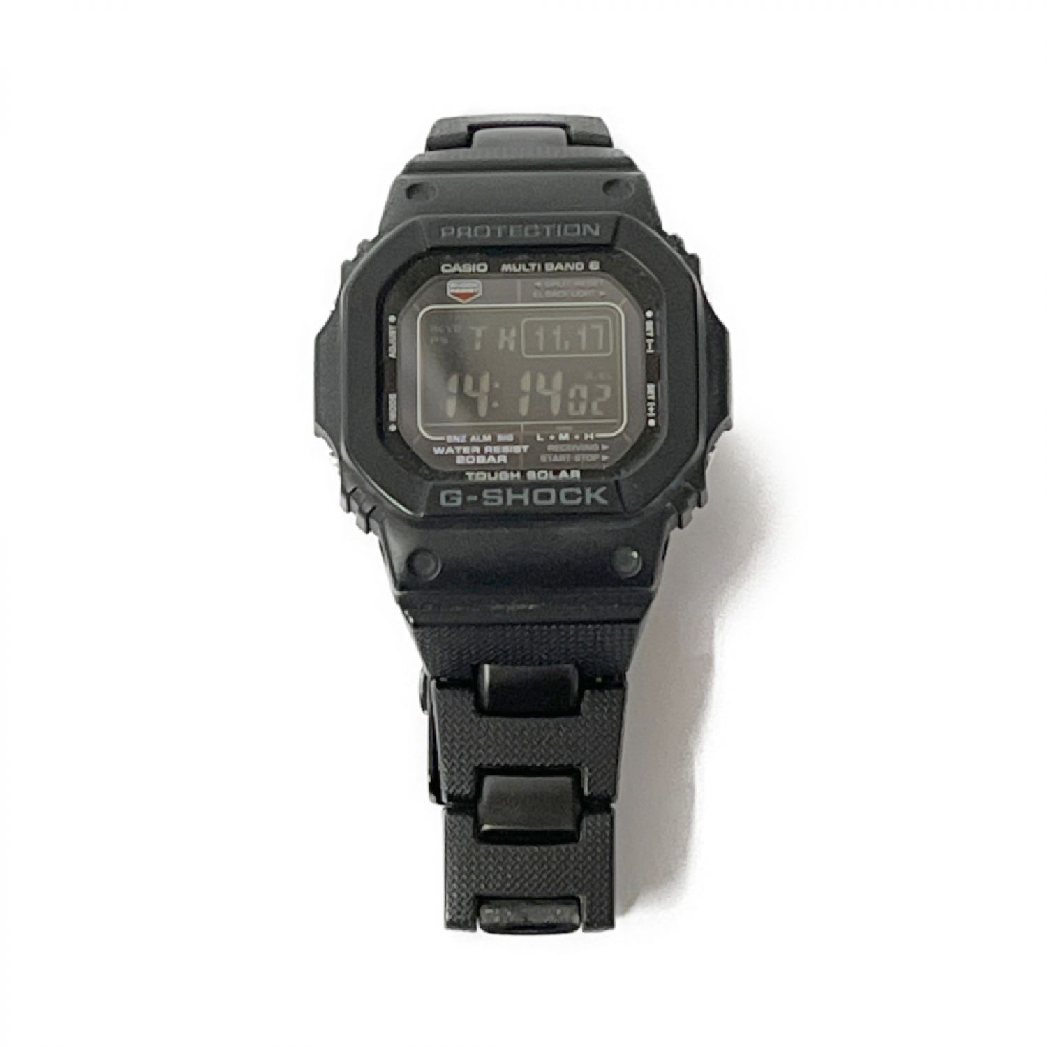 中古】 CASIO カシオ G-SHOCK デジタルウォッチ タフソーラー コマ付き