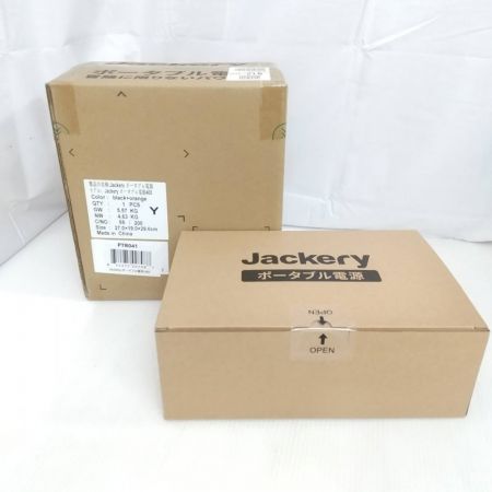  Jackery ポータブル電源400 蓄電池 PTB041 ブラック x オレンジ 【一部地域を除き送料無料】