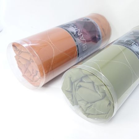  ユアサ　 USBモバイルブランケット　２個 YCB-CU25C（M）/（D） カーキ x オレンジ