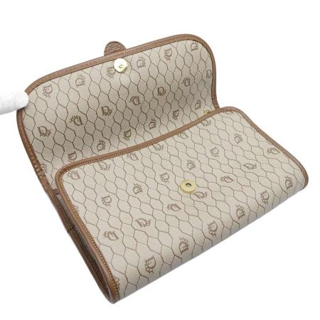  Christian Dior クリスチャンディオール セカンドバッグ　ショルダ―ストラップなし ベージュ