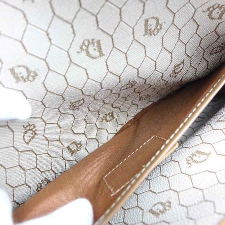  Christian Dior クリスチャンディオール セカンドバッグ　ショルダ―ストラップなし ベージュ