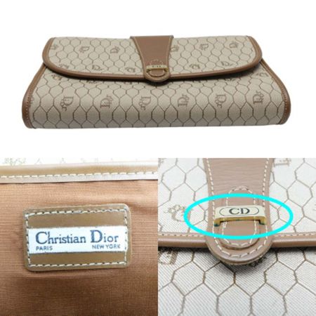  Christian Dior クリスチャンディオール セカンドバッグ　ショルダ―ストラップなし ベージュ