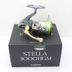 ◆◆ SHIMANO シマノ  14 STELLA 3000HGM リール 14 STELLA 3000HGM 一部地域を除き送料無料 Aランク
