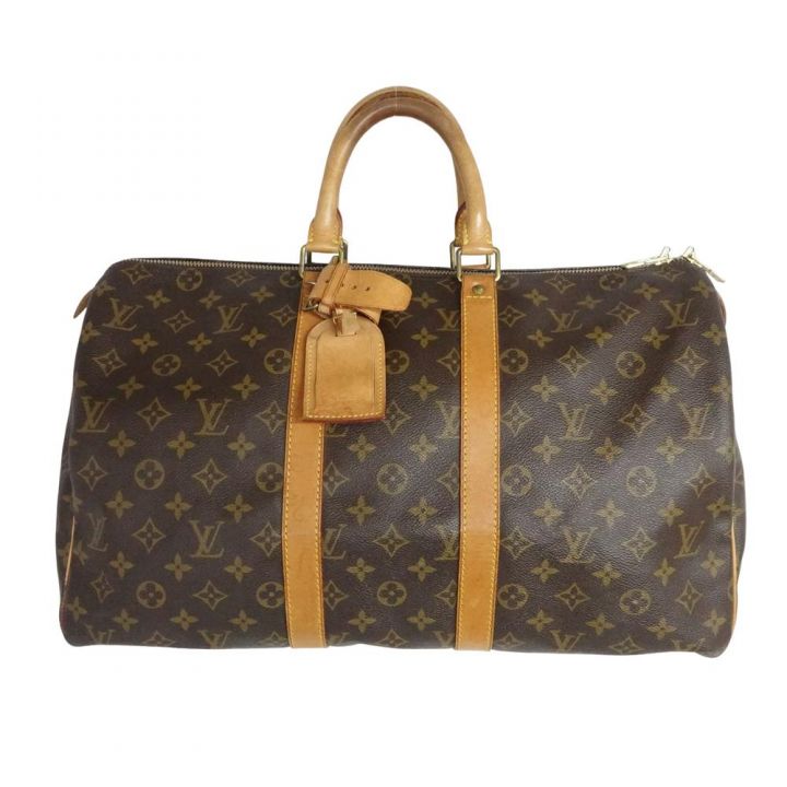 中古】 LOUIS VUITTON ルイヴィトン キーポル45 ボストンバッグ M41428｜総合リサイクルショップ なんでもリサイクルビッグバン  オンラインストア