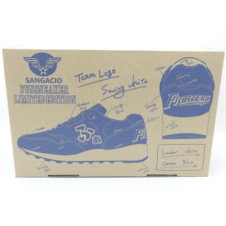  Sangacio 靴工房　サンガッチョ　ファイターズ　シューズ　スニーカー　27.0cm ホワイト 一部地域を除き送料無料