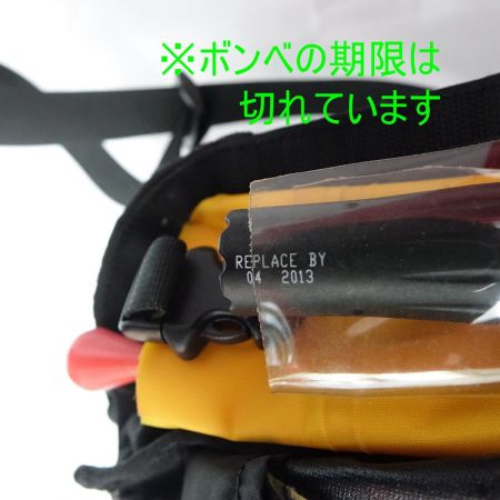  deps ライフジャケット　【ボンベ期限切れ】 一部地域を除き送料無料