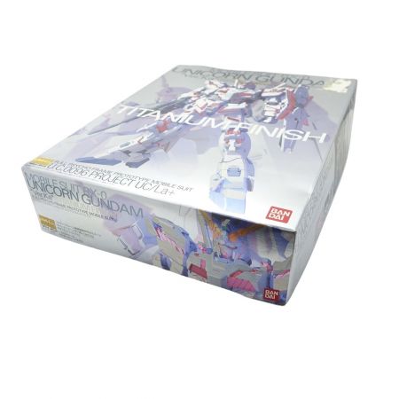   ガンプラ　1/100 MG RX-0 ユニコーンガンダム Ver.Ka チタニウムフィニッシュ 一部地域を除き送料無料