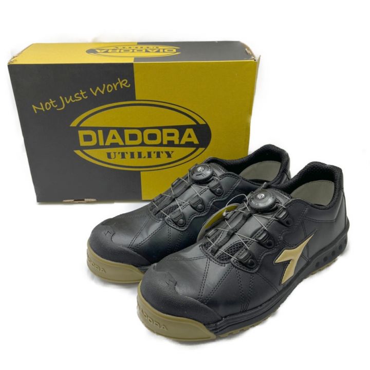 DIADORA ディアドラ 安全靴 27.0cm FC-292 ブラック x ゴールド｜中古｜なんでもリサイクルビッグバン