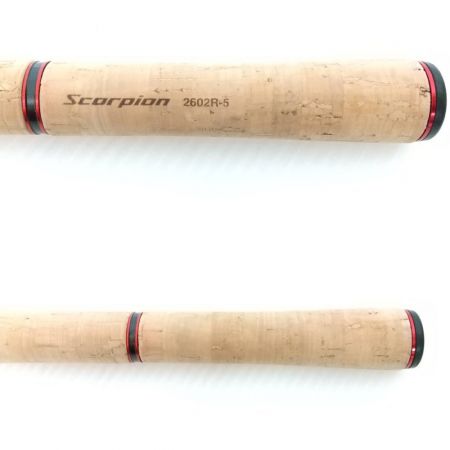  SHIMANO シマノ  ルアーロッド ケース付 39204 19 scorpion 2602R-5 【一部地域を除き送料無料】