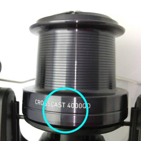  DAIWA ダイワ スピニングリール 4000QD CROSSCAST 【一部地域を除き送料無料】
