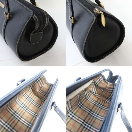  Burberrys バーバリーズ ハンドバッグ ブラック 一部地域を除き送料無料