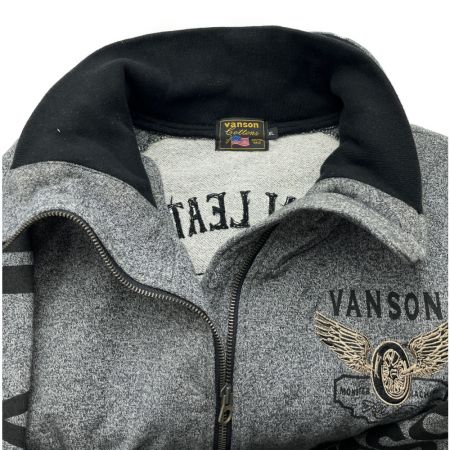  VANSON バンソン ジャンパー　XLサイズ グレー