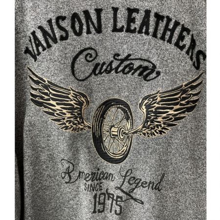  VANSON バンソン ジャンパー　XLサイズ グレー