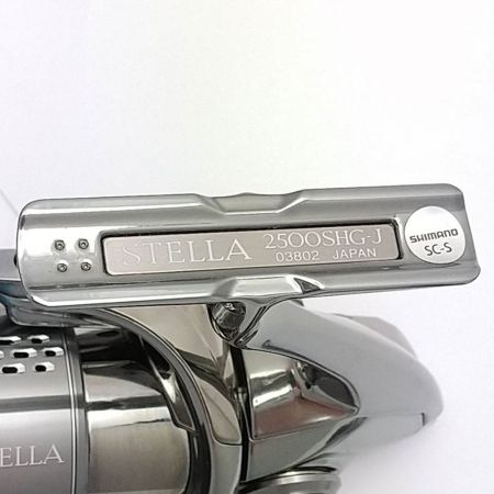  SHIMANO シマノ スピニングリール　18 STELLA 2500SHG 18 STELLA 2500SHG 【一部地域を除き送料無料】