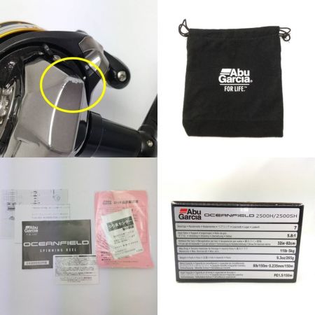  Abu Garcia アブガルシア スピニングリール OCEANFIELD 2500H　替スプール付
