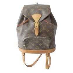 ◆◆ LOUIS VUITTON ルイヴィトン モンスリ・ミドルサイズ　モノグラム M51136 ブラウン Cランク