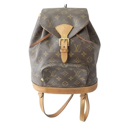  LOUIS VUITTON ルイヴィトン モンスリ・ミドルサイズ　モノグラム M51136 ブラウン