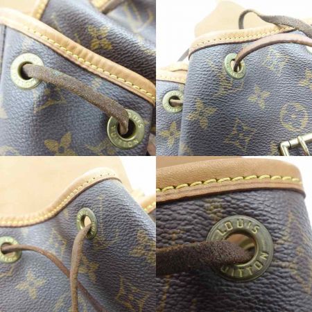  LOUIS VUITTON ルイヴィトン モンスリ・ミドルサイズ　モノグラム M51136 ブラウン