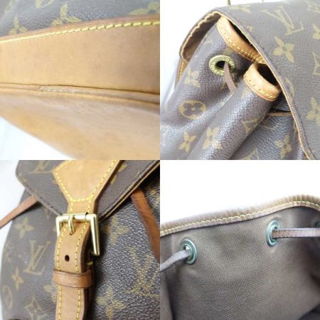  LOUIS VUITTON ルイヴィトン モンスリ・ミドルサイズ　モノグラム M51136 ブラウン
