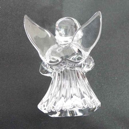  Baccarat バカラ クリスタルオブジェ エンジェル 聖書　置物