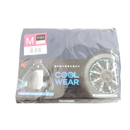  IRISOHYAMA アイリスオーヤマ クールウエア　ベスト　Mサイズ  ネイビー
