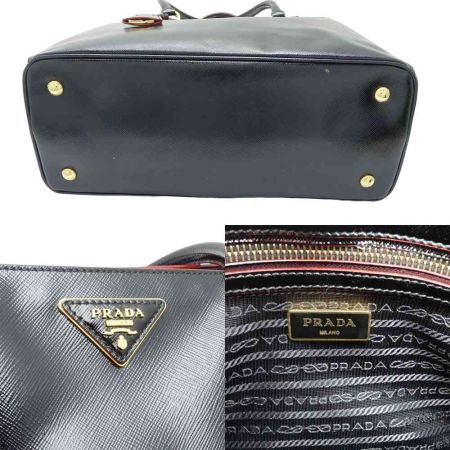  PRADA プラダ 2WAYバッグ　湿気負けあり 1BA874 ブラック