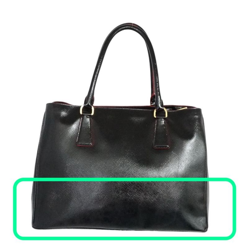 中古】 PRADA プラダ 2WAYバッグ 湿気負けあり 1BA874 ブラック｜総合 ...