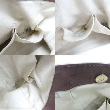  GUCCI グッチ グッチシマ　トートバッグ　ボールペン跡あり ブラウン