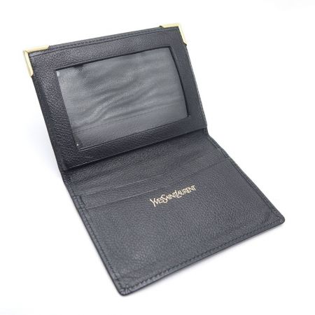  Yves Saint Laurent イブサンローラン パスケース ブラック